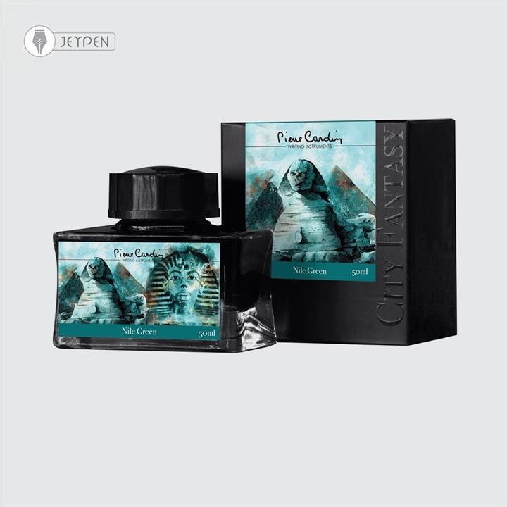 جوهر خودنویس پیرگاردن رنگ Nile Green حجم 50 میل